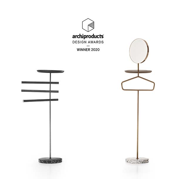 Contralto family valletstand designed by cmp studio per pianca
