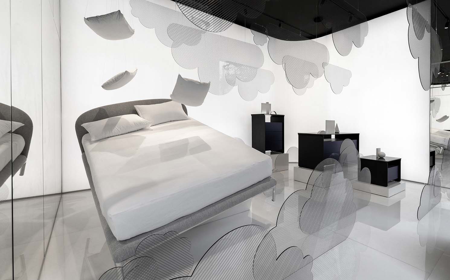 A special display for the new collection designed by Philippe Tabet